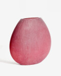 Jarrón Rovena de vidrio burdeos 43,5 cm