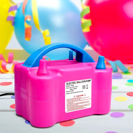 Máquina Inflador 600w 2iny + Pack X100 Globos Regalo! Jug017006