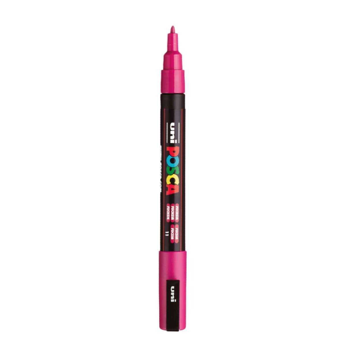 Marcador Uni Posca 1.3 MmFucsia - Fucsia 