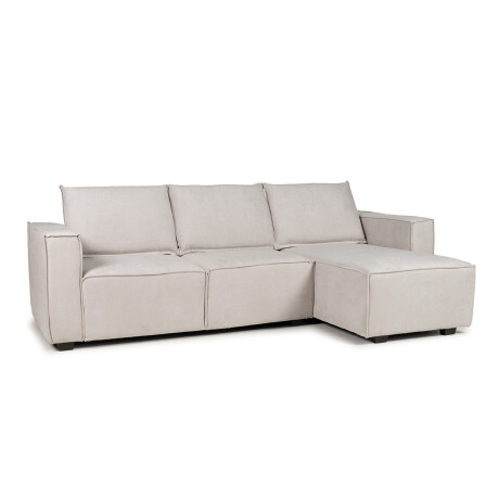 Rinconera Urban - Tela Microfibra - Chaise derecho 12073 (Greige)