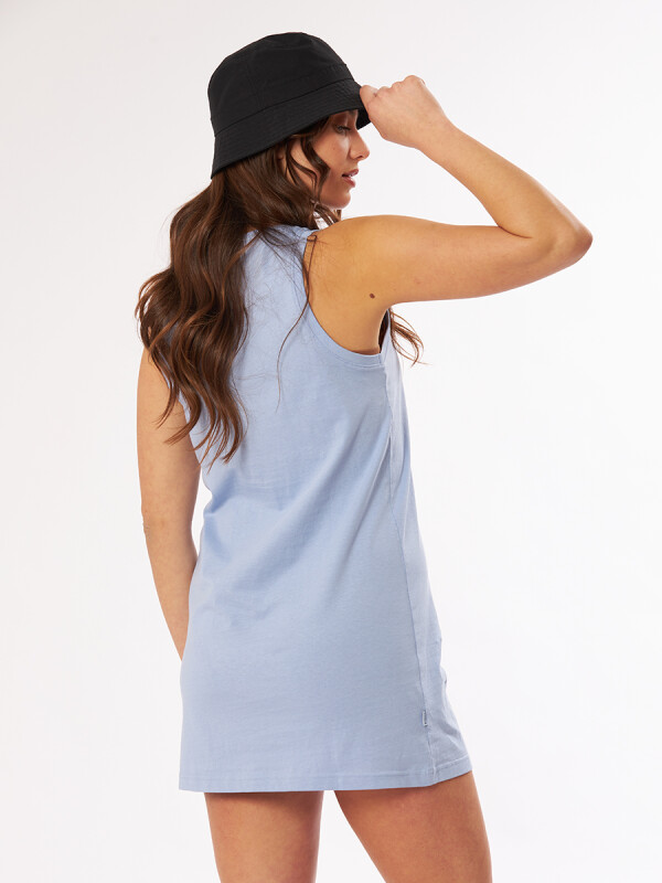 MUSCULOSA LARGA TEMIS RUSTY Azul Claro