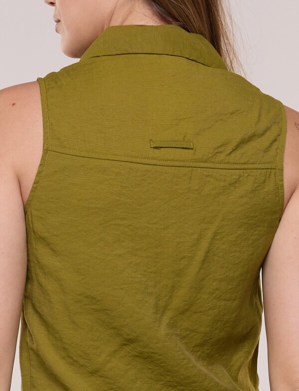 Camisa Crop OLIVA