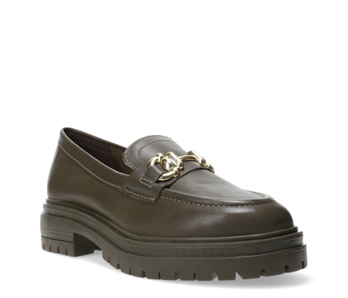 Zapatos de Mujer Bottero o c/hebilla Verde Oliva
