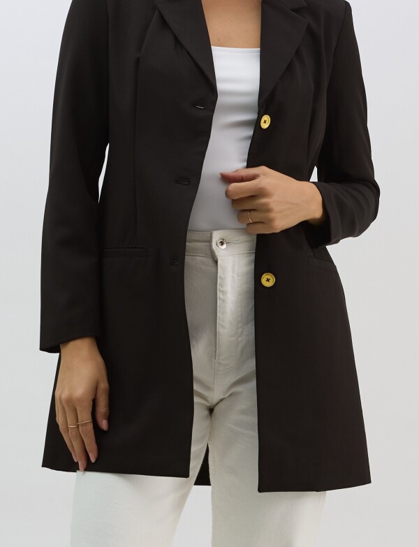 Blazer Nolita Stretc NEGRO