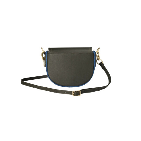 Longchamp -Cartera de cuero con solapa, Cavalcade Negro