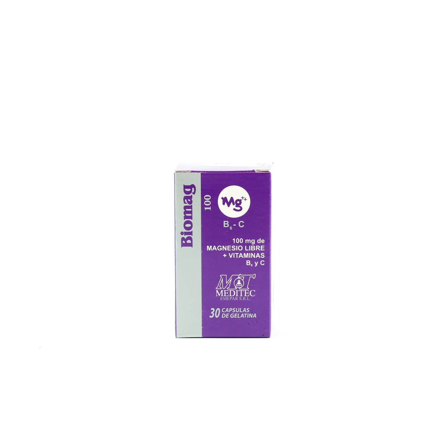 Biomago BIOMAG 100 CJ X 30 CAPSULAS — Farmacenter
