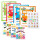 Set Libros X9 P/Colorear Abecedario Anim Núme Español Esc007014