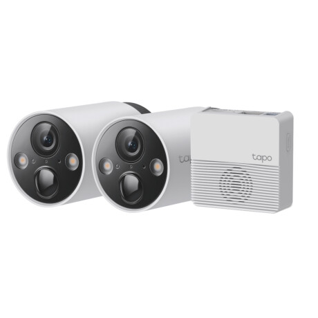 Tp-link - Cámara de Seguridad Exterior Tapo C420S1 X2. 2560 X 1440P 2K Qhd. Visión Nocturna 15M Sens 001