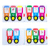 Juego didáctico rompecabeza tren con letras e imágenes Juego Didáctico Rompecabeza Tren Con Letras E Imágenes