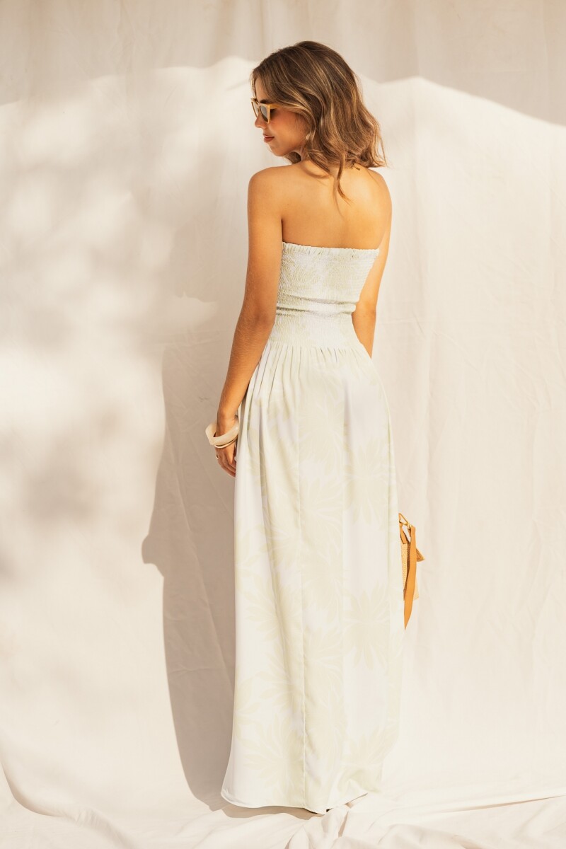 VESTIDO BEGUR MAXI GREEN SPRING BOUQUET VESTIDO BEGUR MAXI GREEN SPRING BOUQUET