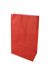 Bolsa panaderia 16x9x25 cm. ROJO