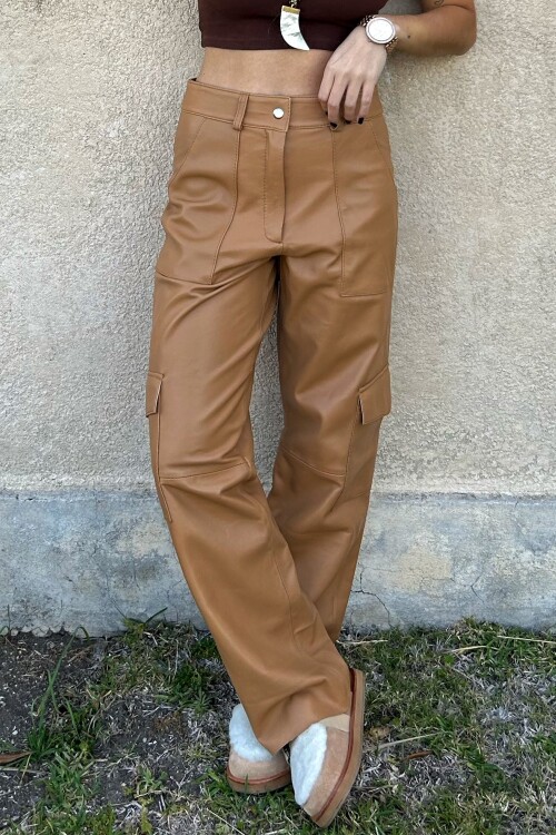 PANTALON CARGO INA TAN