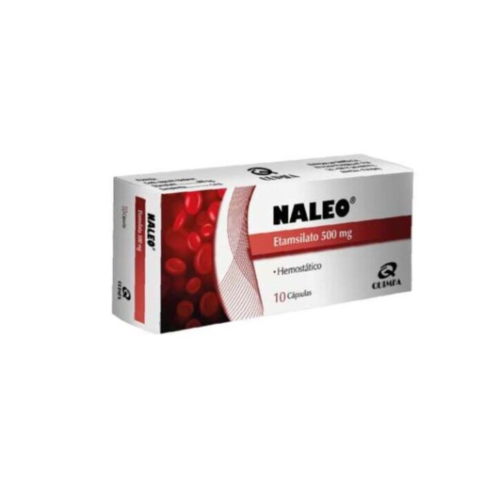 NALEO 500 MG CJ X 10 CAPS. única