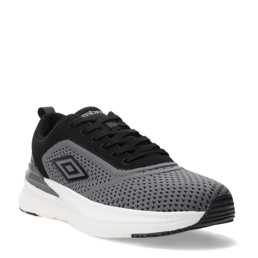 Championes de Hombre Umbro Lyro Gris - Negro
