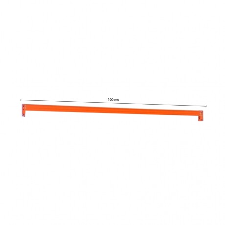 VIGA PARA ESTANTERIA DE 2 METROS DE ALTURA - 1 METRO DE LARGO Viga de Estanteria Metálica 100cm Naranja