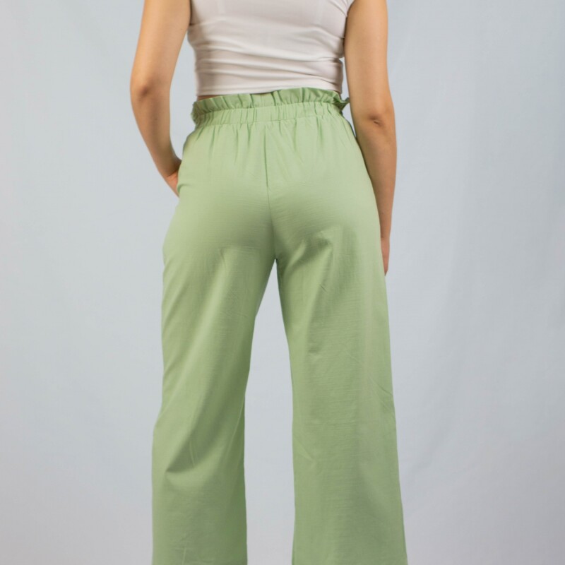 Pantalon Cropped Wanna Light Green