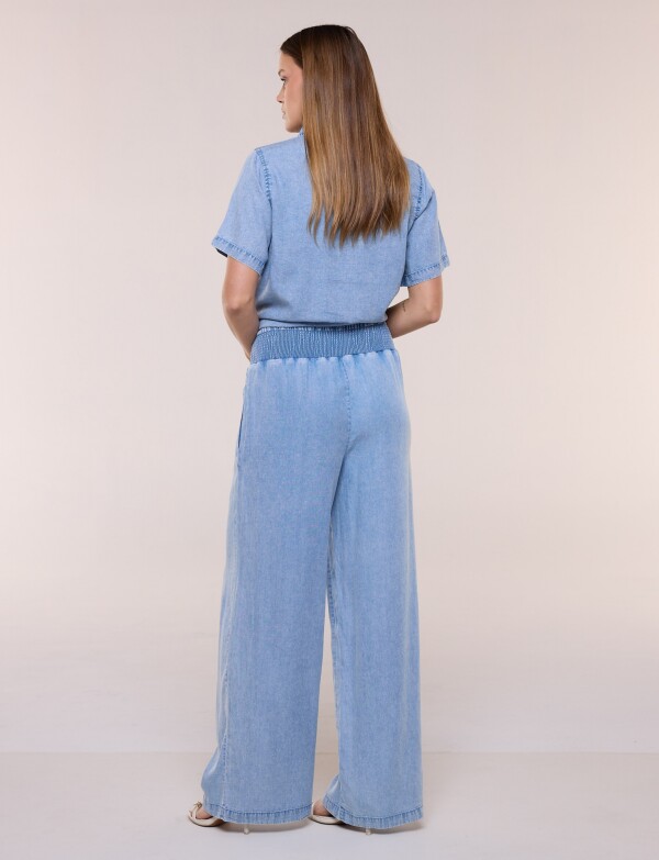 Pantalon Palazzo Lyocell JEAN