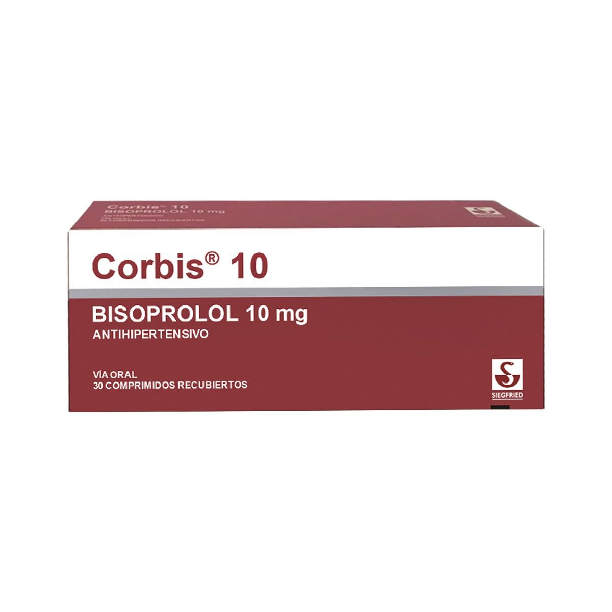 CORBIS 10 MG. CJ X 30 COMP. REC. 