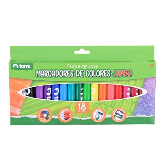 TORRE MARCADOR JUMBO COLORES única