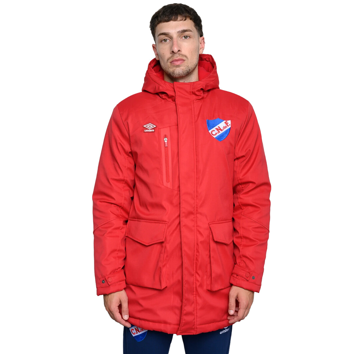 Parka Umbro PULSE CNF de Hombre - NU143028 - Bordo 