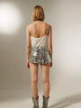 Short Minito Plateado