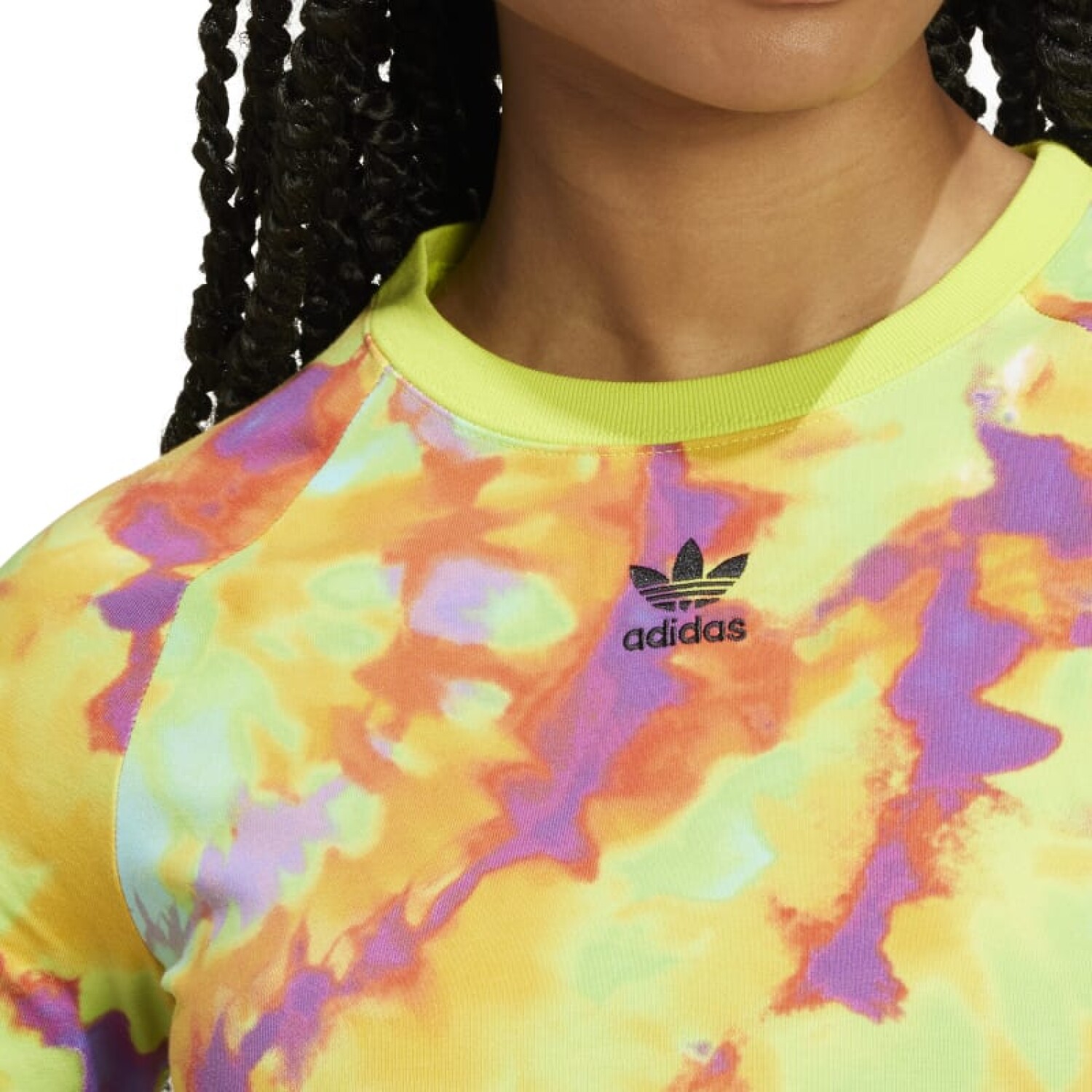 Remera adidas multicolor top