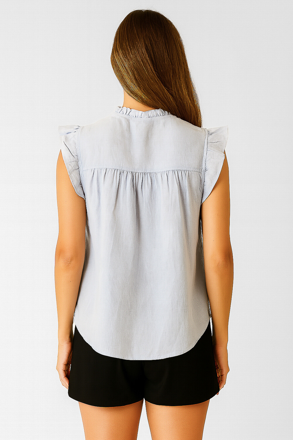Blusa Solly Celeste Claro