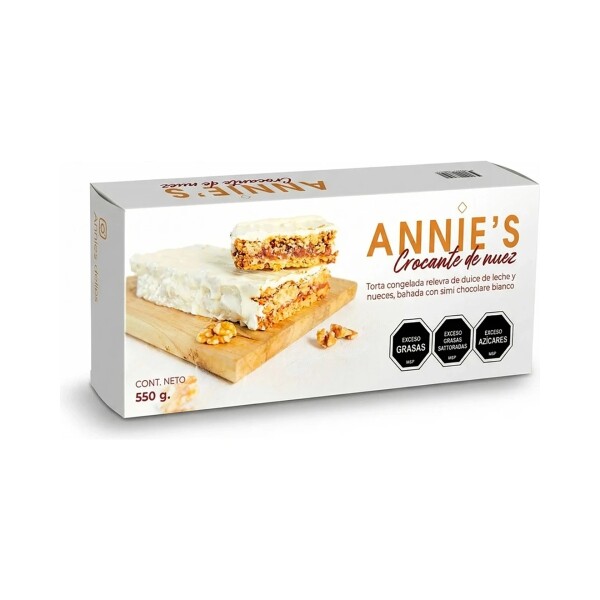 Postre Annie's Crocante de Nuez Chocolate Blanco Postre Annie's Crocante de Nuez Chocolate Blanco