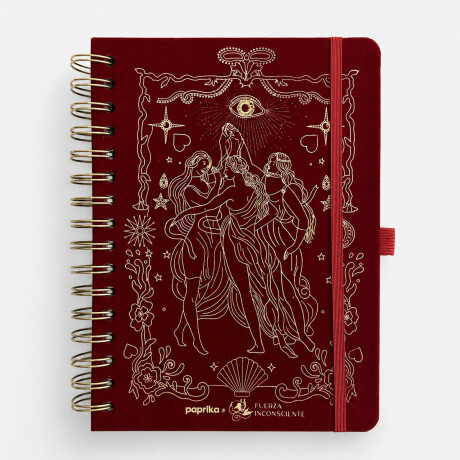 Agenda 2027 con stickers Ritual Cherry Sc