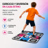 Alfombra De Baile Para Tv Pc Juego Precargado Musical Niños Color Negro