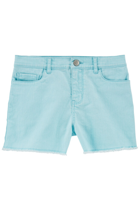 Short Tipo Jean de Algodón 0