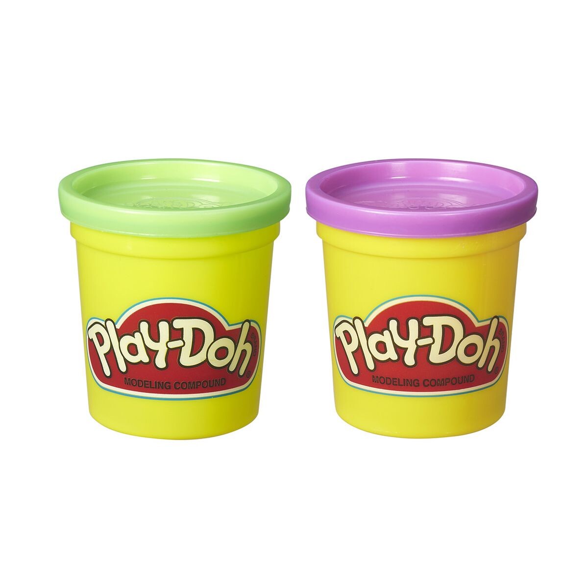 PLAYDOH 2 PK PURPLE AND GREEN 002-B8521 