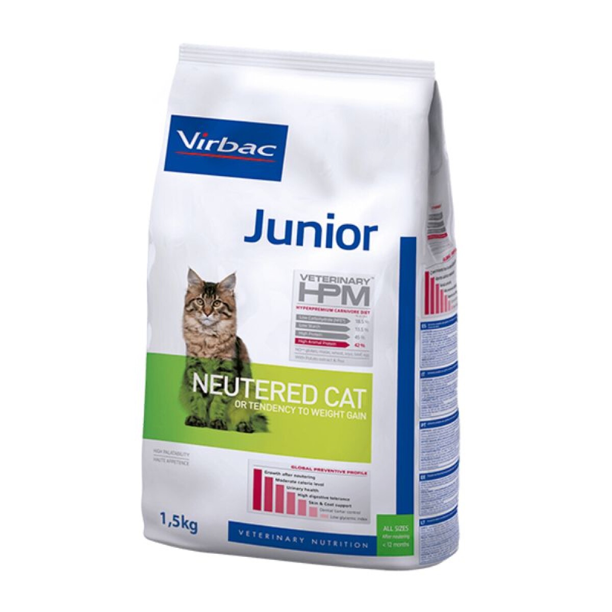 HPM JUNIOR NEUTERED CAT 1,5 KG - Hpm Junior Neutered Cat 1,5 Kg 