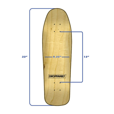 Deck Old School Drop Dead Maple Iluminate Melt 9.25" (Sólo Tabla · Lija Incluída) Deck Old School Drop Dead Maple Iluminate Melt 9.25" (Sólo Tabla · Lija Incluída)