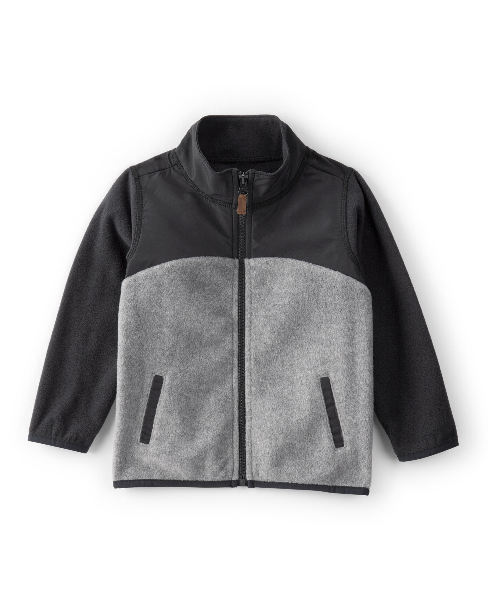 Campera de polar, diseño colorblock. Talles 2-5T Campera de polar, diseño colorblock. Talles 2-5T