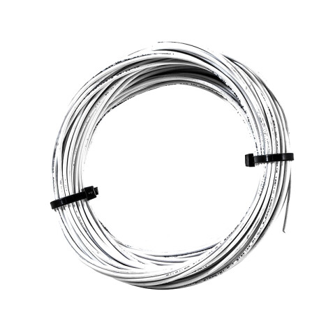 Cable de cobre blanco 1,00 mm² - rollo de 30mts. N03012R30