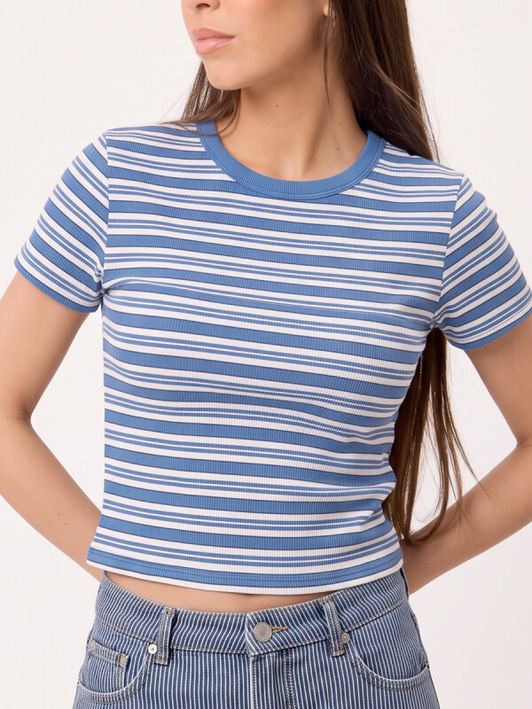TOP ELIONA RUSTY Azul
