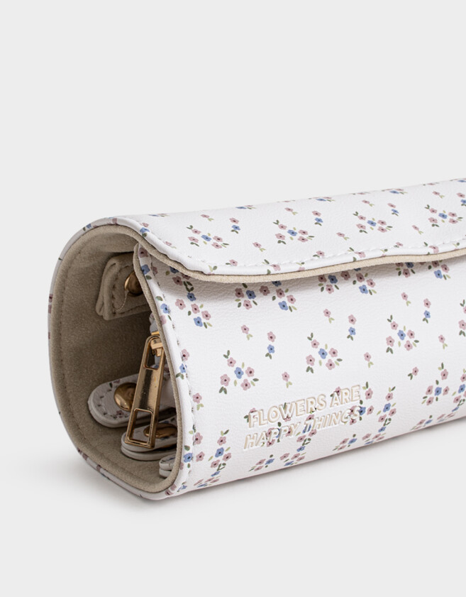 Porta Cosméticos Portacosméticos Desplegable - Estampado Flores