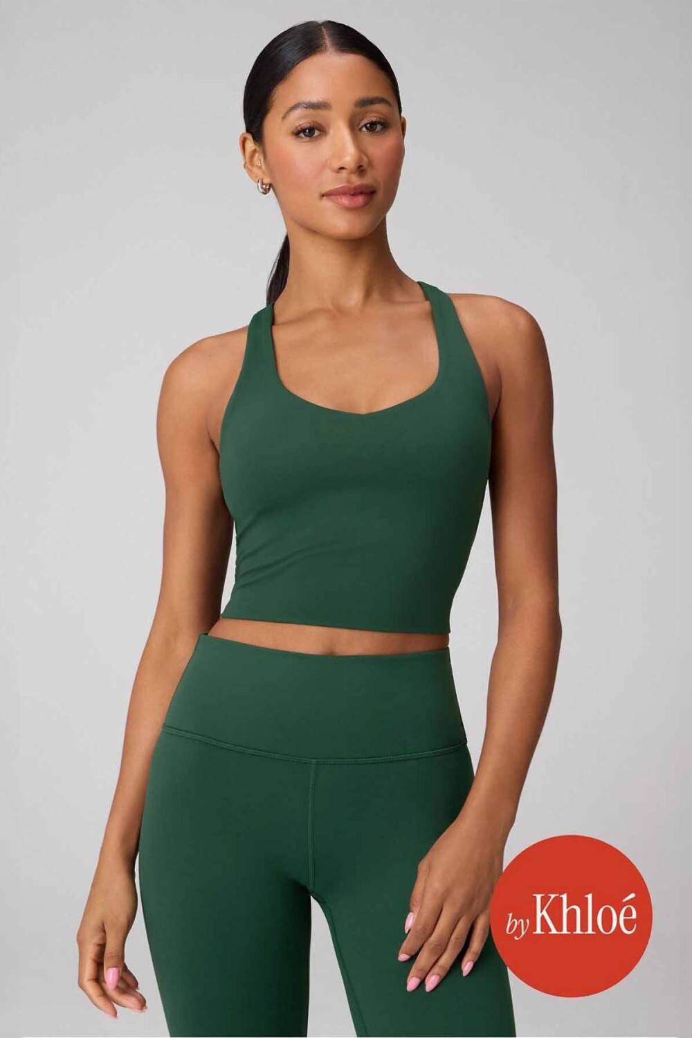 Top Anywhere Cropped Built-In Bra Mujer Everpine