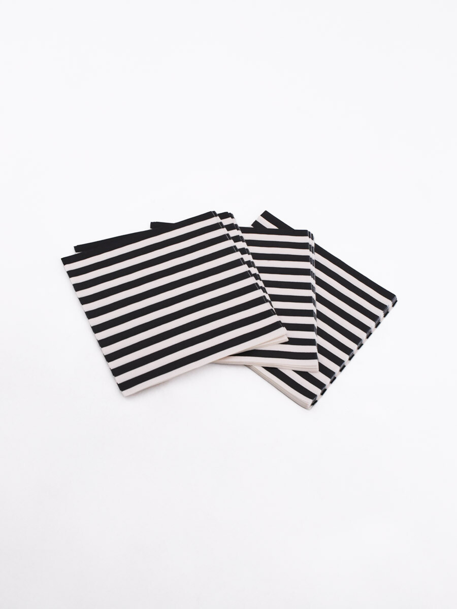 SERVILLETAS PAPEL FRANJAS - ESTAMPADO 1 