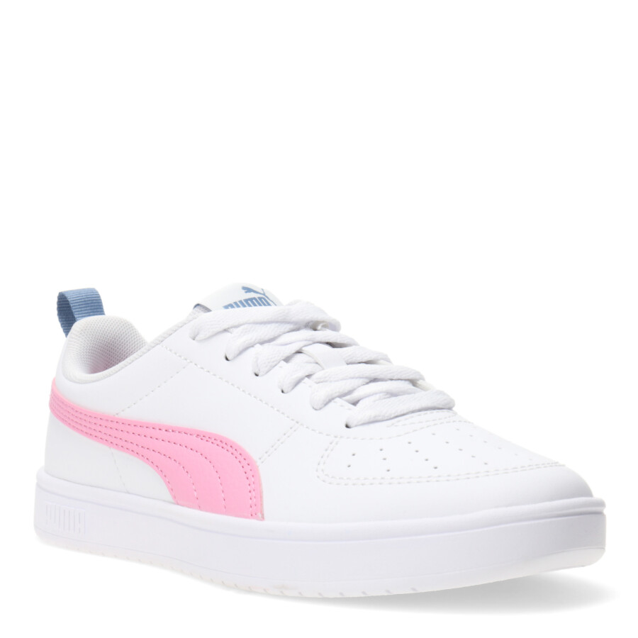 Championes Infantiles Puma Rickie Kids Blanco - Rosa - Lila