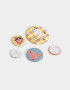 Pin Estampados Set De Pins Countryside - Combinacion Multicolor
