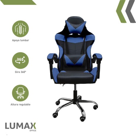 Combo Gamer Lumax Escritorio Gamer + Silla Gamer Reclinable Combo Gamer Lumax Escritorio Gamer + Silla Gamer Reclinable