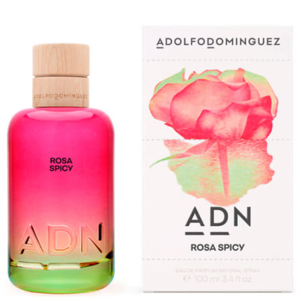 ADOLFO DOMINGUEZ ADN ROSA SPICY 100ML única