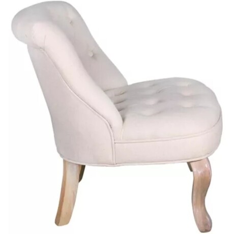Butaca Luis XV Beige