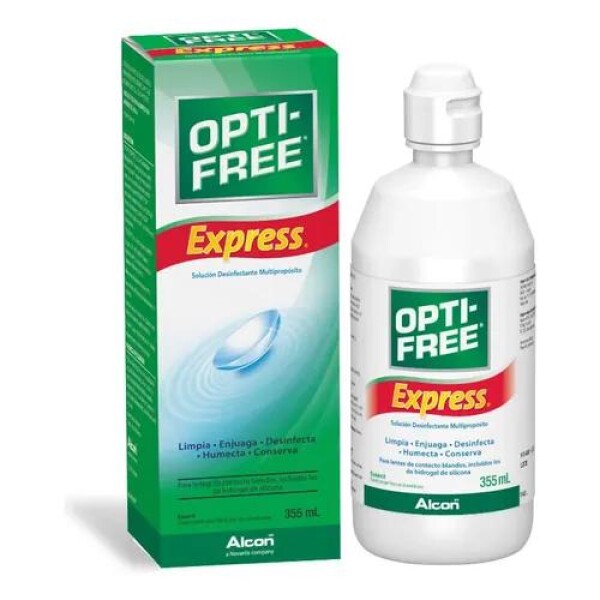Opti-Free Express Solución Multipropósito 355 mL - Alcon Opti-Free Express Solución Multipropósito 355 mL - Alcon