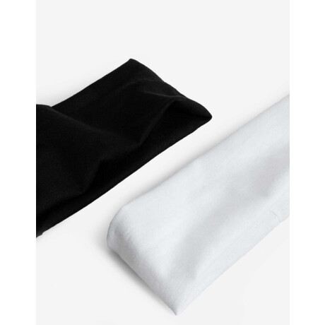 Set De Vinchas Sporty Combinacion Bicolor