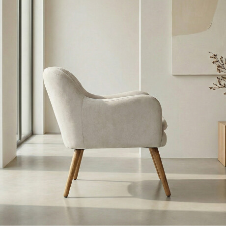 Butaca Melania - Tela Microfibra C39 (Hielo)