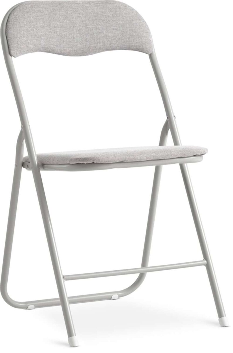 Silla Plegable Viuf Tela - Arena Cl/Acero 