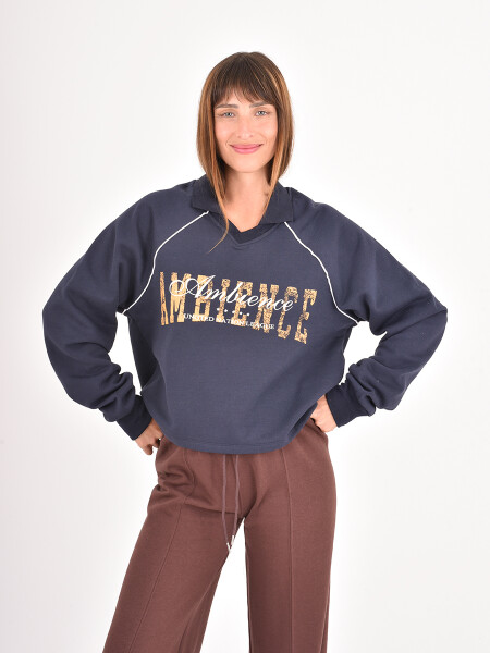 BUZO URIA AZUL OSCURO